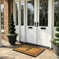 thumbnail image 5 of A1 Home Collections Natural Coir & Rubber Door Mat, Long-Lasting Entrance Doormats for Front Door, Thick & Non-Slip Durable Outdoor Entry Mat 24" x 39", 5 of 7