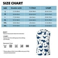 thumbnail image 6 of Bingfone Cute Cartoon Dinosaurs Pattern Men's Tank Tops Workout Sleeveless Tee Shirts Running Beach Tanks for Men-XX-Large, 6 of 8