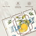thumbnail image 6 of Elephant Stock Fruit Stand Ii Wall Sign Wall Art - Horizontal Multi Panel Canvas - Living Room Wall Decor - Wall Signs Multi Panel - Yellow And Red Decor By Anne Tavoletti - 33" x 20", 6 of 8