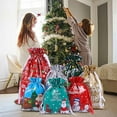 thumbnail image 7 of Clearance!Christmas Drawstring Gift Bags, 35PCS Merry Pouch Christmas Foil Gift Wrapping Sacks Pouches, drawstring Bags for Party Presents Treats Stocking Stuffers (35), 7 of 7