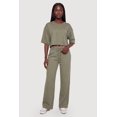 thumbnail image 2 of Women's Acid Wash Oversized Cropped Raw Hem Sweatshirt, 2 of 4