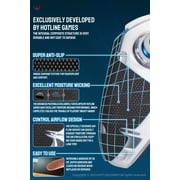 Hotline Games Wireless Game Controller Grip Tape for Flydigi APEX 4 Handle Grips, Black, 1 Count
