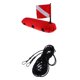 thumbnail image 1 of Bandera de Flotador de Buceo Inflable Línea de Cuerda de Choque de Señal con Gancho Doble, 1 of 9