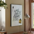 thumbnail image 6 of U Brands Magnetic Dry Erase Whiteboard, 23 x 17 Inch, Thin Edge Black Frame, 6 of 8