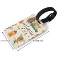 thumbnail image 2 of Sikiie Autumn In The Forest Luggage Tags Privacy Cover ID Label Suitcase Tags Identifiers For School Bags,Suitcases, 2 of 7