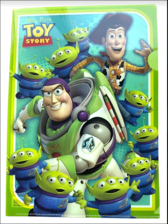 Disney Toy Story Buzz Woody PVC folder - Walmart.com