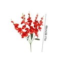 thumbnail image 2 of Artificial Gladiolus Flower Stems with 5 Branches for Vase, Faux Silk Gladiolus for Wedding Centerpiece and Home Decor, Fade Resistant Fake Flowers for Indoor and Outdoor Display, 2 of 6