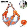 thumbnail image 2 of Pet Chest Harness Suede Cat and Dog Harness Reflective and Breathable Dog Rope Dog Leash, 2 of 5