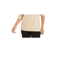 thumbnail image 3 of CHARTER CLUB Womens Black Speckle Long Sleeve Cowl Neck Sweater XS, 3 of 3