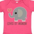 thumbnail image 4 of Inktastic Loved by Memaw Grandchild Boys or Girls Baby Bodysuit, 4 of 5
