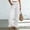 White plus size wide leg pants a1, variant on Cagogo Women's Plus Size Wide Leg Elastic Waist Pants Cotton Linen Flowy Casual Loose Long Trousers with Pockets Workout Lounge Beach Summer Clothes, Hot Pink 2XL