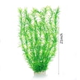 thumbnail image 2 of Plantas de plástico JIHAQUA para decoración de acuarios, extra grandes, 53 cm, color verde, 2 of 5