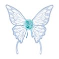 thumbnail image 1 of Diconna Ailes de Papillon Légères pour Adultes et Enfants, Décoration Florale, Costumes d'Ailes de Fée, Accessoires et Accessoires pour Fête et Jeu de Rôle, 1 of 8