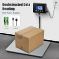 thumbnail image 6 of Shipping Scale, 660lbs Heavy Duty Digital Postal Scale for Packages, 0.35oz High Accurate Postage Scale for Small Business, Luggage, Home Use, Battery & Charging Cable Include, 6 of 7