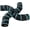S Type: 4 Way Tubes, variant on Cat Tunnels, Pet Ferret Rabbit Bunny Tunnels Tubes Subway Habitats, S-Style, DIY Cat Peekaboo Maze House Tent Bed, Kitten Interactive Toy (S Type: 1 Way Tube)