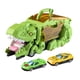 thumbnail image 5 of Dino Transporte Coche Dinosaurio Tragar Vehículo Tragar Transporte Jugar Vehículo Juguete para Edades 3 4 5 años Niño Niños Preescolar , Verde con 2 Verde con 2 autos., 5 of 8