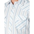thumbnail image 3 of Wrangler Men’s Short Sleeve Two Pocket Plaid Western Shirt, 3 of 3