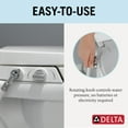 thumbnail image 4 of Delta Faucet 833004-WH Autre Siège Bidet, Blanc, 4 of 5