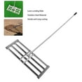 thumbnail image 4 of Rake de Nivelació del Césped, Soldado de Doble Mancha de Óxido, Fácil de Instalar, Para Ahorrgar El Nivel de Césped de Acero inoxidable para Jardín, 4 of 7