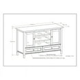 thumbnail image 4 of Home Square 2-Piece Set with Wood 47" TV Media Stand and 32" Low Cabinet, 4 of 14