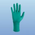 thumbnail image 5 of ChemDefender Powder-Free Exam Grade Chloroprene Disposable Gloves - 10 Boxes / 50 Gloves Ea.| 500 Gloves Total, 5 Mil - Med, Chemical Resistance, Textured Fingertips, Extended 12" Cuff, 66592, 5 of 6
