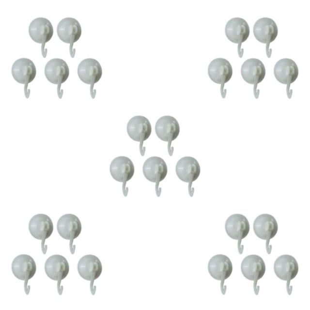 Youkk 5pieces Durable Suction Cup Hook Suitable For All Settings Multi-purpose Hanger Easy To Clean 5Set