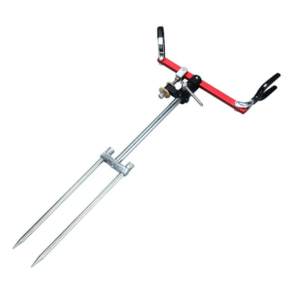 Zeiwohndc Ground Fishings Poles Holder Stainsless Steel Fishings Rod Stand for Beach