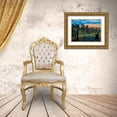 thumbnail image 3 of Setboun, Michel 18x15 Gold Ornate Wood Framed with Double Matting Museum Art Print Titled - Downtown, Manhattan, 3 of 4