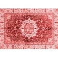 thumbnail image 1 of Ahgly Company Machine Washable Indoor Rectangle Abstract Red Modern Area Rugs, 3' x 5', 1 of 4