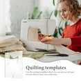 thumbnail image 2 of MasteelfCA Modèle de Patchwork pour Quilting, Broderie DIY, Pochoir en Forme d'Étoile, 2 of 9