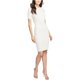 thumbnail image 2 of Rachel Roy Vestido de suéter con abertura en la espalda para mujer, blanco roto, pequeño Rachel Roy Suéter, 2 of 2