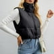 thumbnail image 1 of Chaquetas y abrigos casuales sin mangas y sin capucha para mujer, abrigos de color liso a la moda, chaquetas casuales sin mangas y con capucha, top de poliéster para mujer, 1 of 4