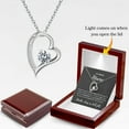 thumbnail image 2 of NICKSUN Cubic Zirconia Heart Necklace for Women • 14K Gold Plated Non Tarnish Wedding Jewelry • Heart Shaped Pendant Necklaces, 2 of 23