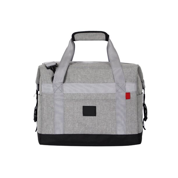 Soidarity Bolsa de Picnic con correa para el hombro, gran capacidad, impermeable, multifuncional, bolsa enfriadora de cerveza, contenedor de comida al aire Kits de desorden para acampar Gris Soidarity OD028165-02