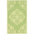 thumbnail image 4 of SAFAVIEH Chelsea Vianne Geometric Wool Area Rug, Green/Beige, 1'8" x 2'6", 4 of 6