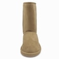 thumbnail image 3 of SLM Women's Classic Winter Faux Fur Boots Faux Sheepskin Mid Calf Snow Shoes, 3 of 5