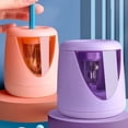 thumbnail image 5 of Electric Pencil Sharpener Battery Operated Heavy Duty Automatic Sharpener for Students Classroom Home Office Portable Desktop Stationery Tool Supplies #105 Purple, 5 of 6