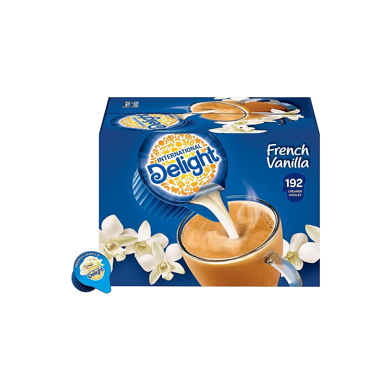 International Delight Creamer Singles French Vanilla Single Serve Non