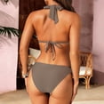 thumbnail image 4 of MSJUHEG Women's Bikini Bikini Bathing Suits Womens Bathing Suits 2 Piece Tankini Sets for Women Two Piece Swimsuit Bathing Suit for Women Bikini Womens Bikini Swimsuits Coffee S, 4 of 7