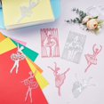 thumbnail image 4 of 4Pcs Ballerina Metal Cutting Dies Elegant Women Die Cuts for DIY Scrapbooking Wedding Birthday Valentine's Day Cards Making Album Envelope DecorationMatte Platinum, 4 of 9