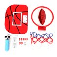 thumbnail image 2 of Indoor Adjustable Suspension Netball Hoop Mini Basketball Plate for Children Adhesive Hook,, 2 of 5