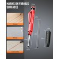 thumbnail image 4 of Nicpro 2 Pack Carpenter Pencil Set with Sharpener & Finger Grip, Mechanical Woodworking Pencils wit, 4 of 7