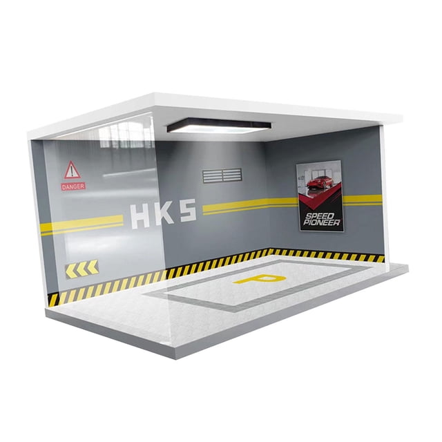 tamizeot Model Car Display Transparent Model Showcase style for Car Gifts A Collectors Sports Style B