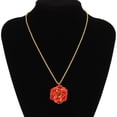 thumbnail image 4 of Colgante de collar, cadena de collar dorada de 30 mm, accesorio de joyería para mujer, optimizado para la excelencia, 4 of 9