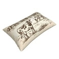 thumbnail image 3 of Bingfone Cows On The Farm Standard Size Pillowcase, Long Staple Pure Cotton Envelope Closure Pillow Cover,14"X20", 3 of 9