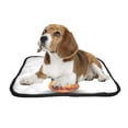 thumbnail image 2 of PKQWTM Scared Halloween Cat Cartoon scratching Pumpkin Pet Dog Cat Bed Pee Pads Mat Cushion Potty Dogs Blankets Crate Bed Kennel 28x36 inch, 2 of 3