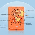 thumbnail image 3 of Ahuyentador Solar De Pájaros, Fácil De Instalar Batería Incorporada A Prueba De Lluvia Prismas Reflectantes Giratorios Versátiles De 360 ​​​​​​ Control De Aves Al Aire, 3 of 7
