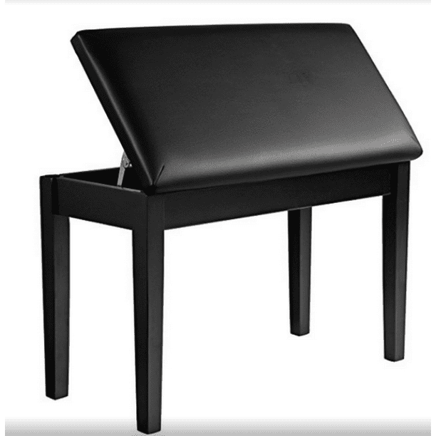 High Quality Padded Piano Stool Piano Bench Keyboard Seat Storage Chair ...