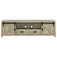thumbnail image 5 of Madra 2-door Engineered Wood 79-inch TV Stand Distressed Pine, 5 of 13