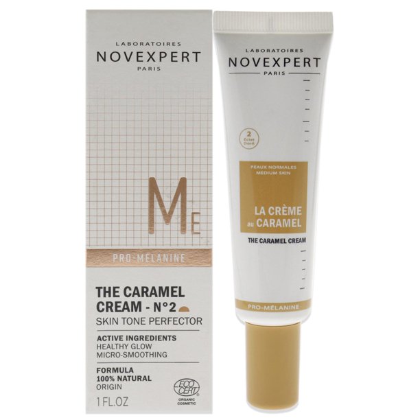The Caramel Cream - 2 Medium Shade - Golden Radiance de Novexpert para mujeres - 1 oz Maquillaje